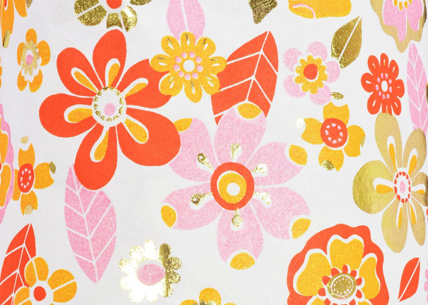 
                  
                    60's Flower Power with Gold Foil
                  
                
