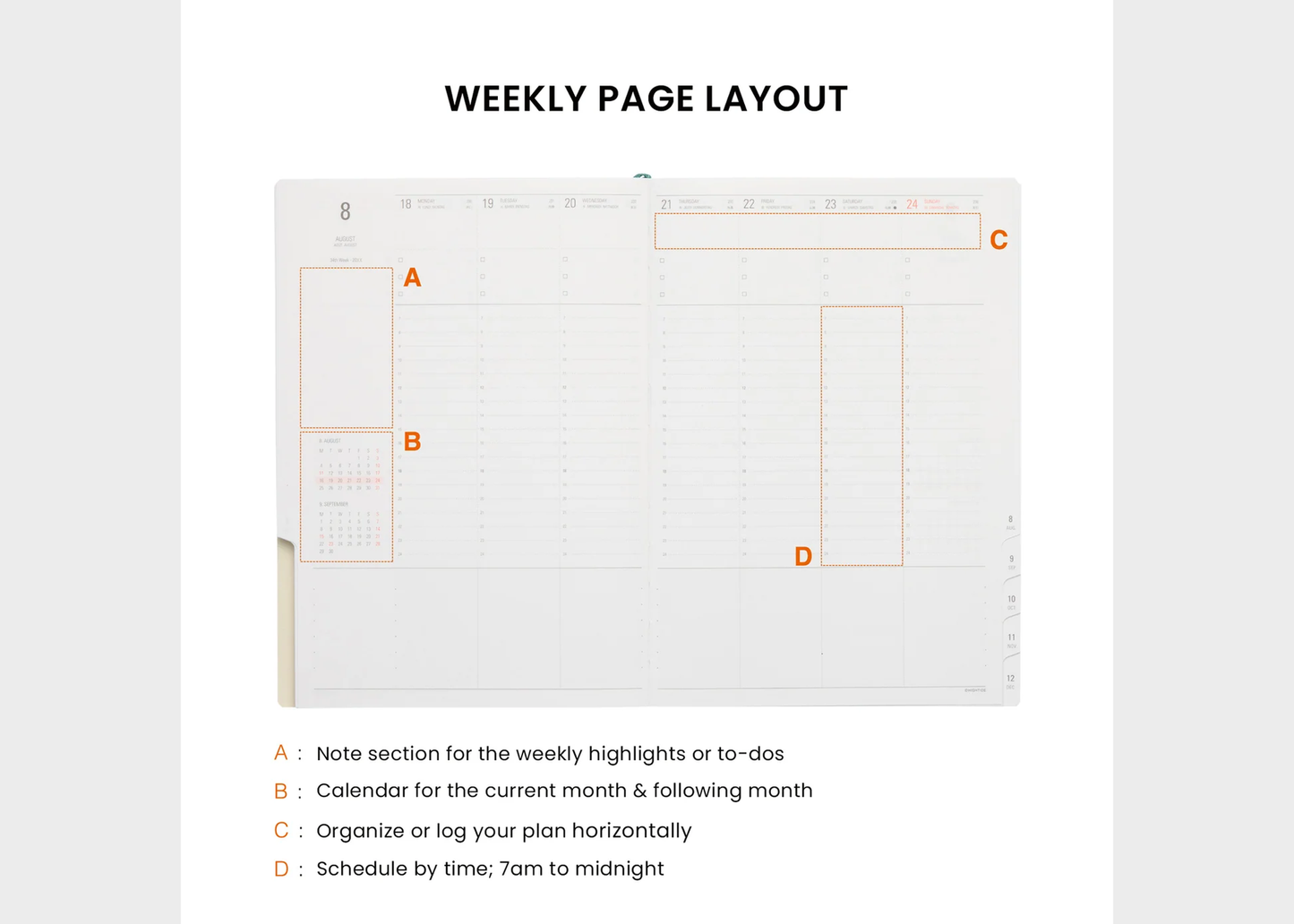 
                  
                    2027 Weekly Diary Nahe A5 Vertical
                  
                