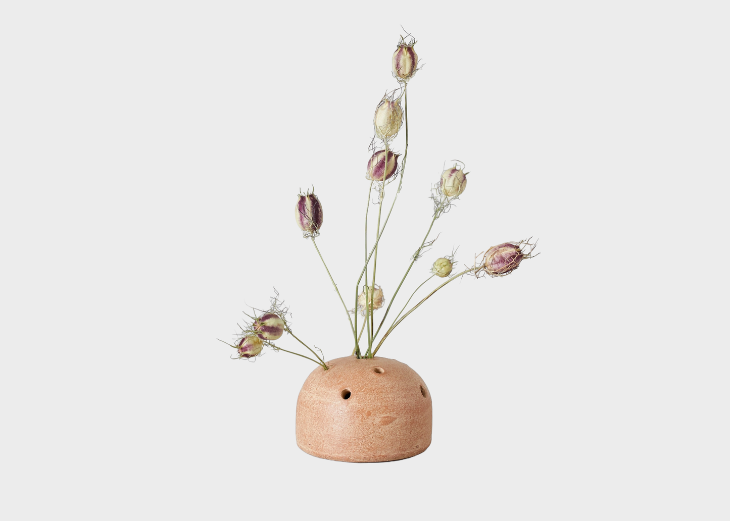 
                  
                    Bloomist Flower frog full of dried flowers
                  
                