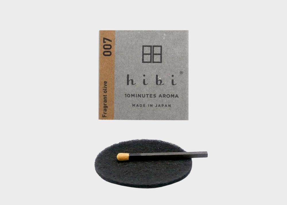 Hibi Incense Matches Fragrant Olive