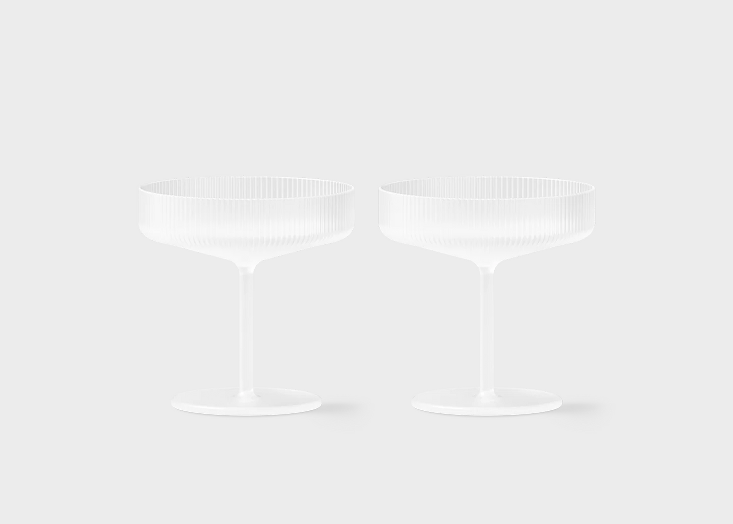 
                  
                    Ripple Champagne Saucers
                  
                