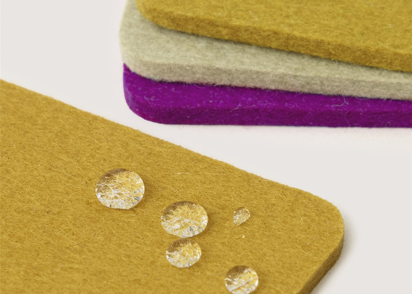 
                  
                    Bierfilzl Felt Coaster Square 4 Pack
                  
                