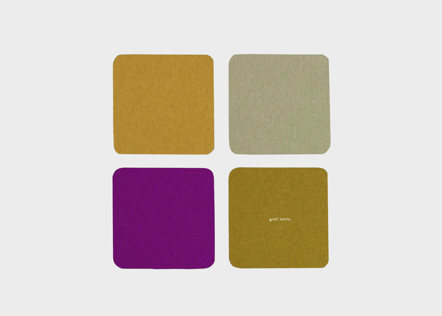 
                  
                    Bierfilzl Felt Coaster Square 4 Pack
                  
                