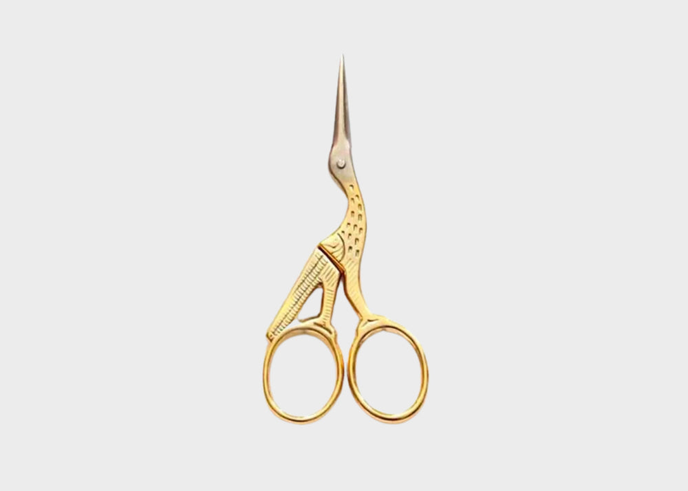 Stork Embroidery Scissors