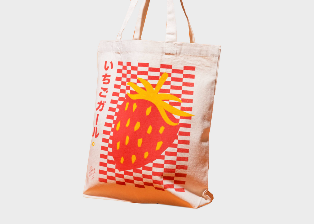 Gucha Gucha Strawberry Girl Tote