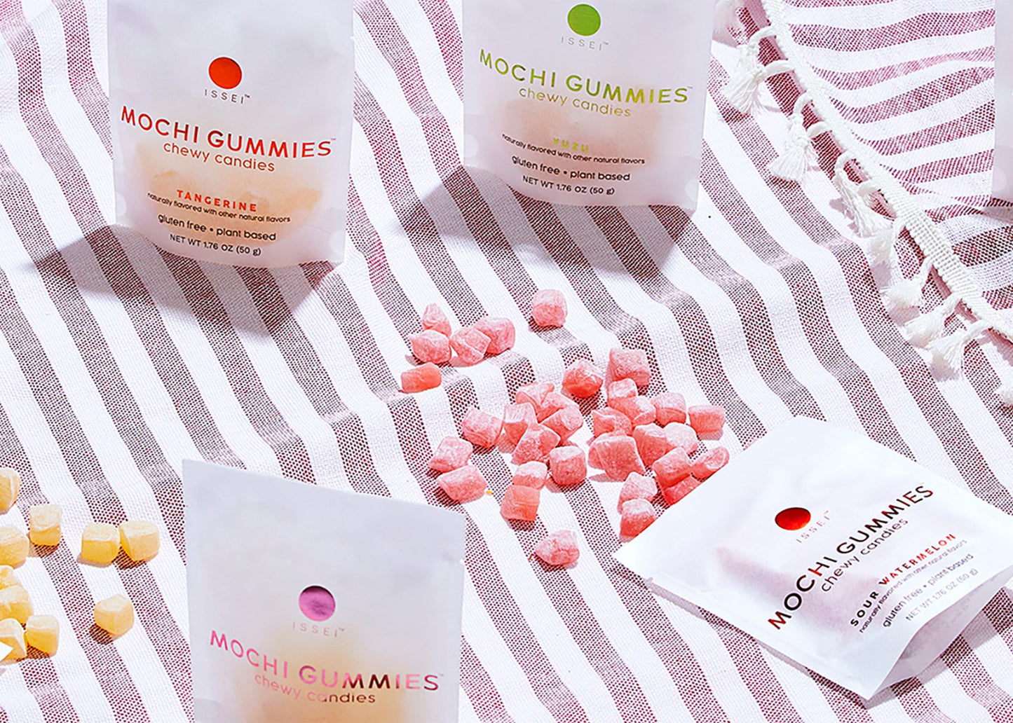 
                  
                    Issei Mochi Gummies 
                  
                