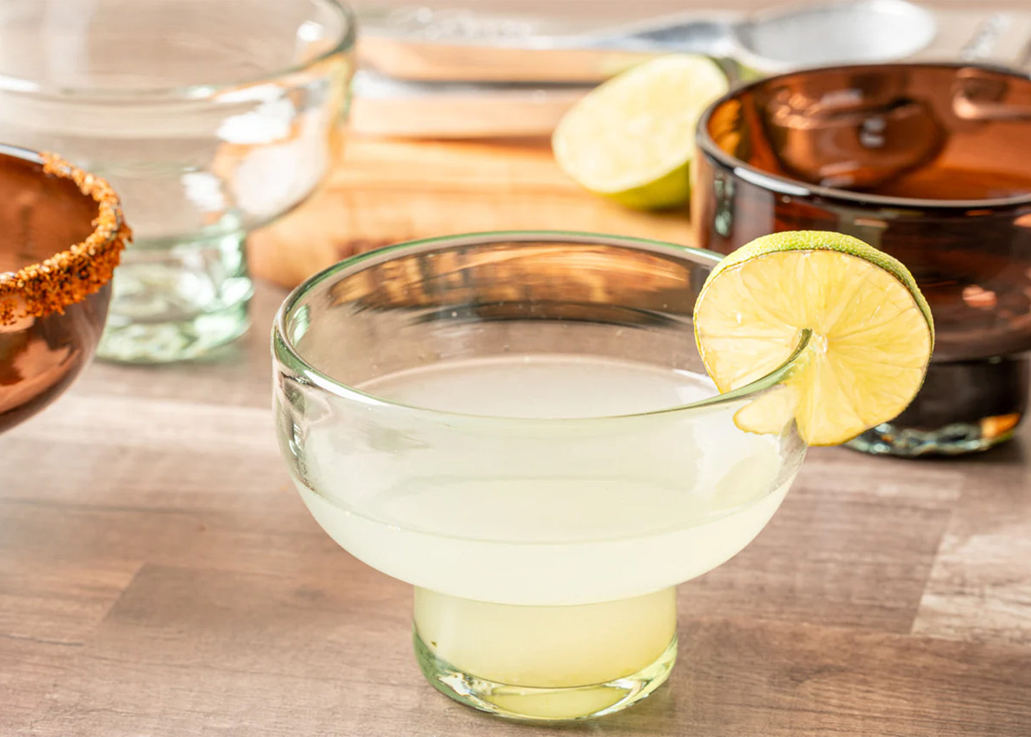 
                  
                    Handblown Margarita Glass Verve Culture
                  
                