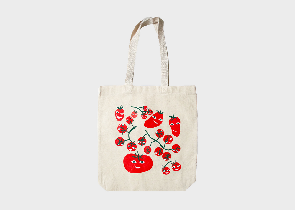 Happy Tomatoes Graphic Tote