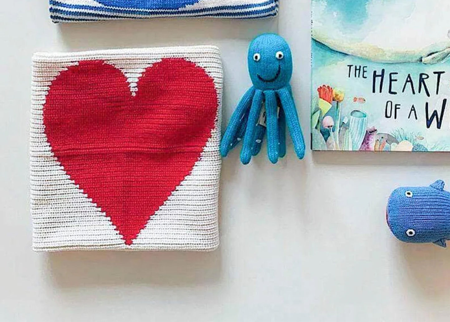 Organic Cotton Baby Blanket - Red Heart Estella