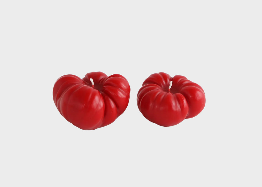 Heirloom Tomato Candles red