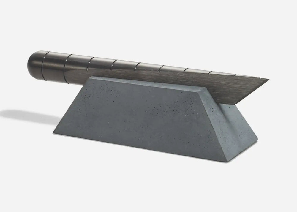 Desk Knife Plinth in Slate by Craighill