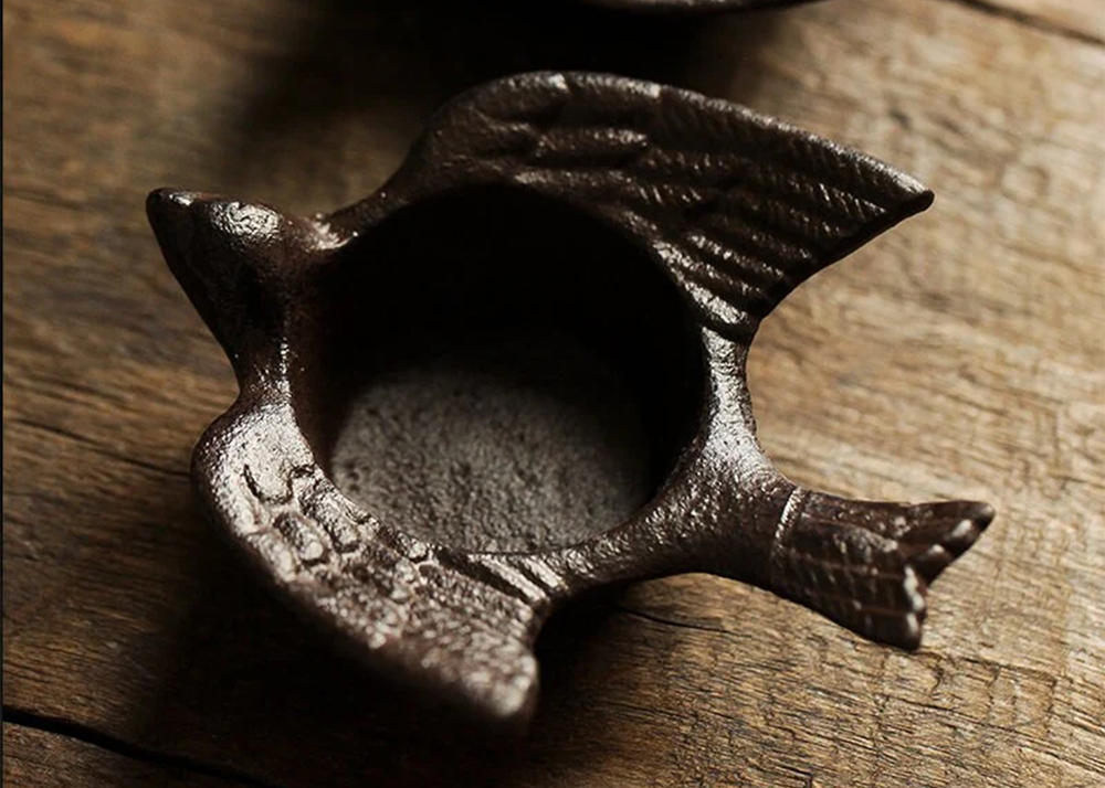 
                  
                    Gohobi Cast Iron Sitting Bird Candle Holder
                  
                