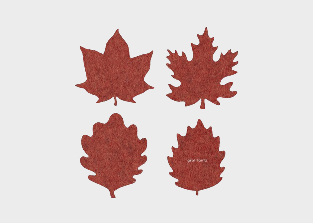 Autumn Leaf Coasters 4 Pack