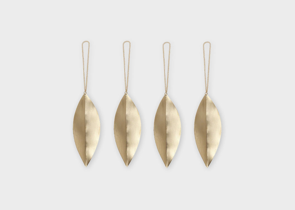 Leaf Brass Ornaments