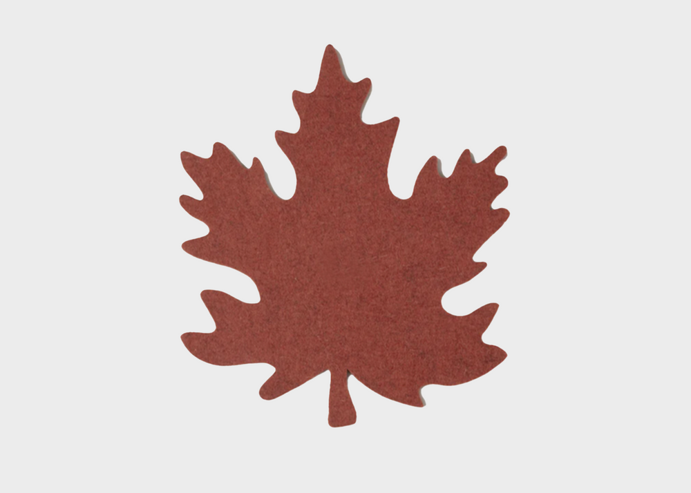 Autumn Leaf Trivet Mahogany