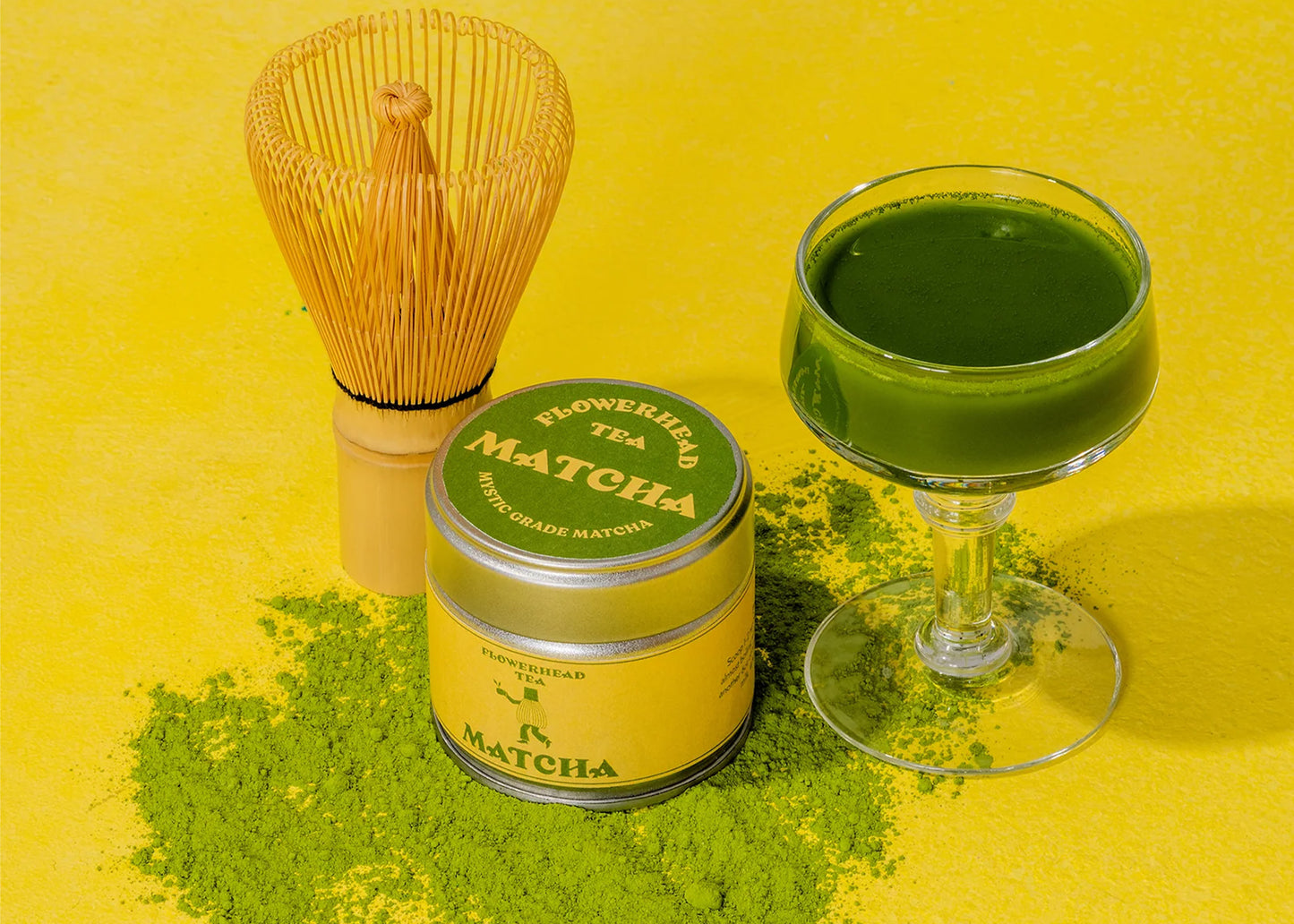 Matcha Tin Flowerhead Tea