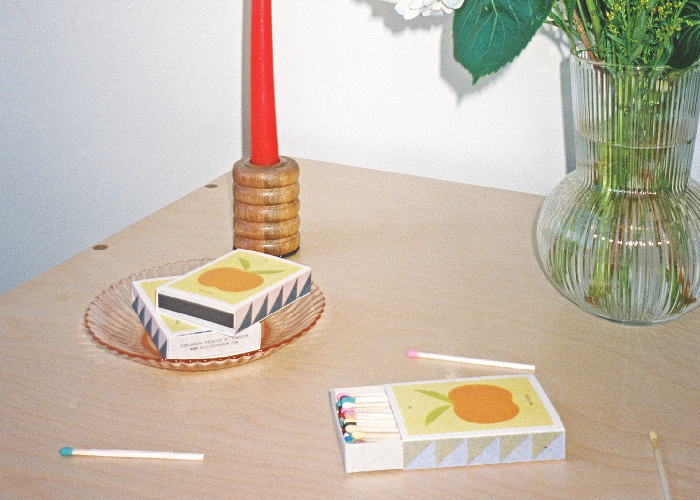 
                  
                    Risograph Printed Matchbox
                  
                