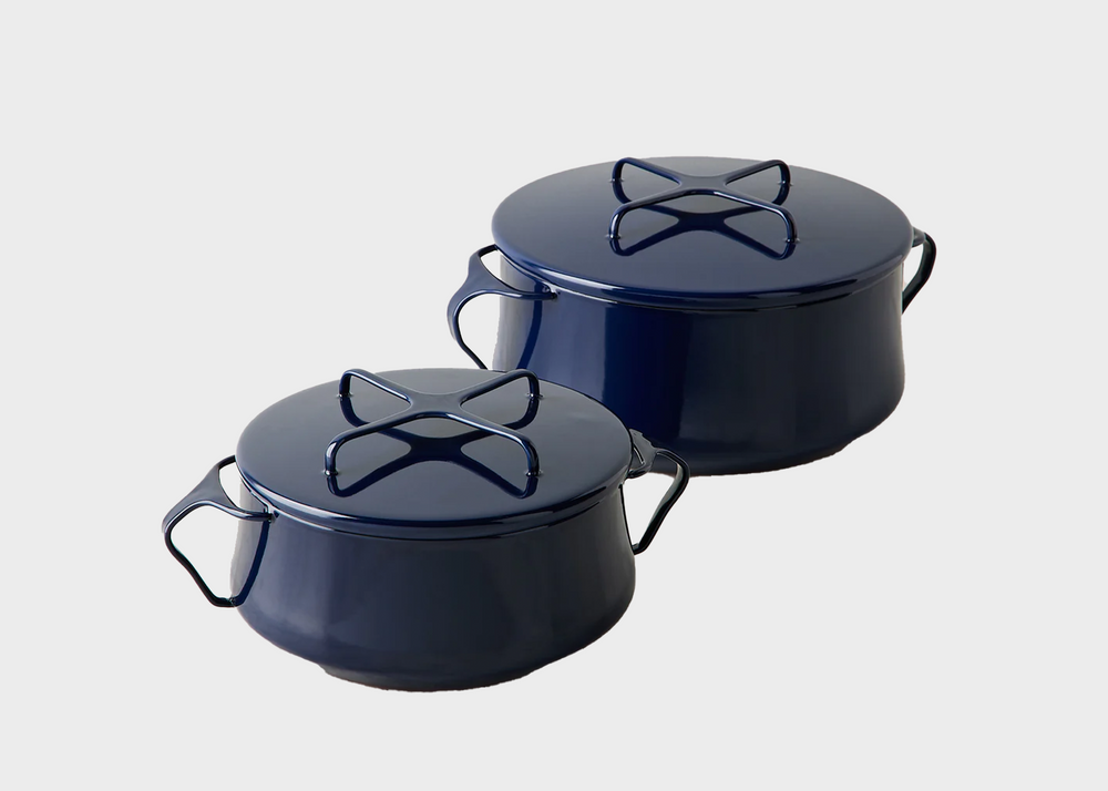 Dansk Købenstyle Casserole – Enameled Carbon Steel | Woodland Mod