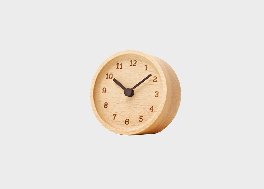 Moku Desk Clock Beech