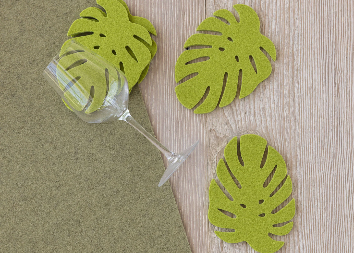 
                  
                    Monstera Wool Coaster 4 Pack
                  
                