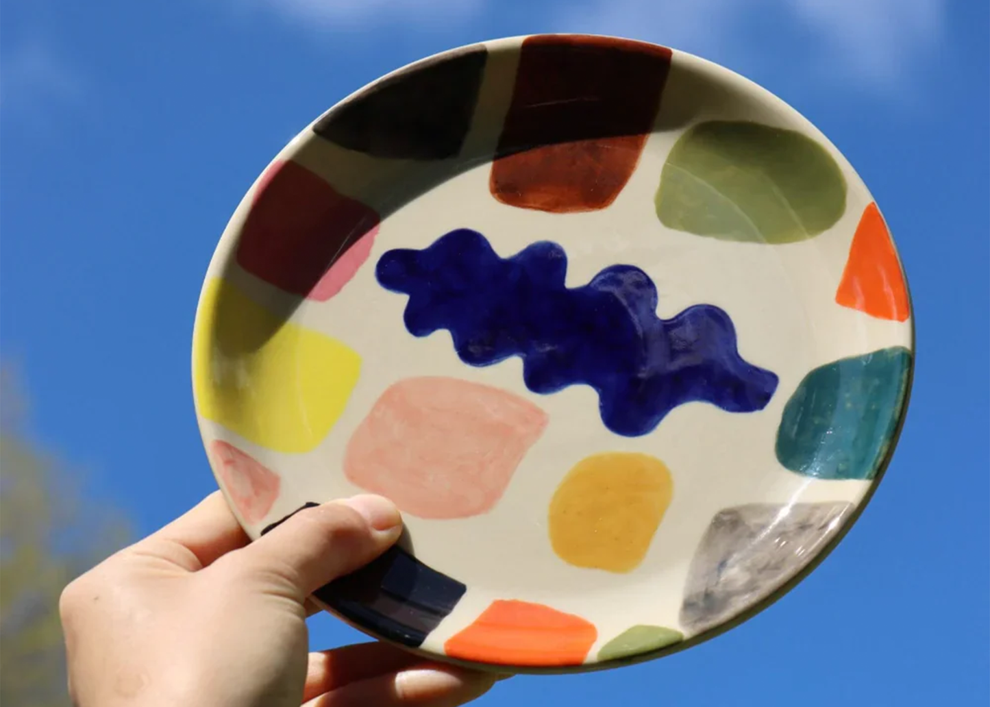
                  
                    Mottle Side Plate
                  
                