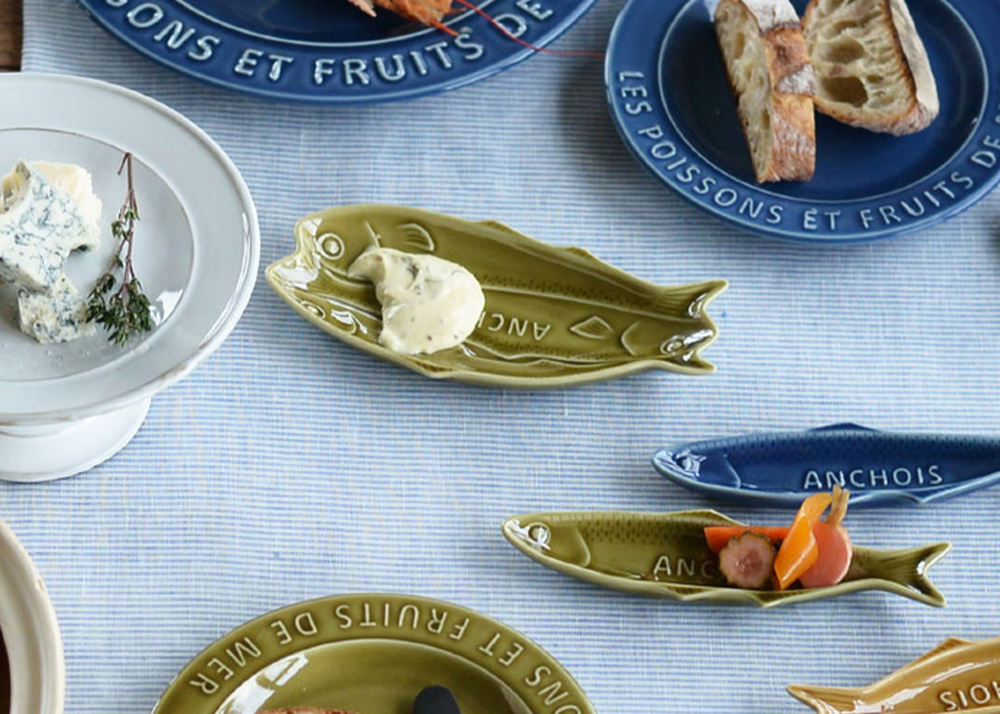 Three Sardines Plates – Woodland Mod