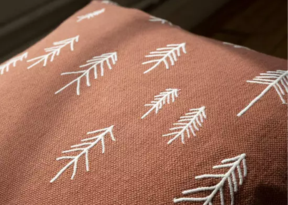 
                  
                    Tall Terracotta Pines Cushion
                  
                