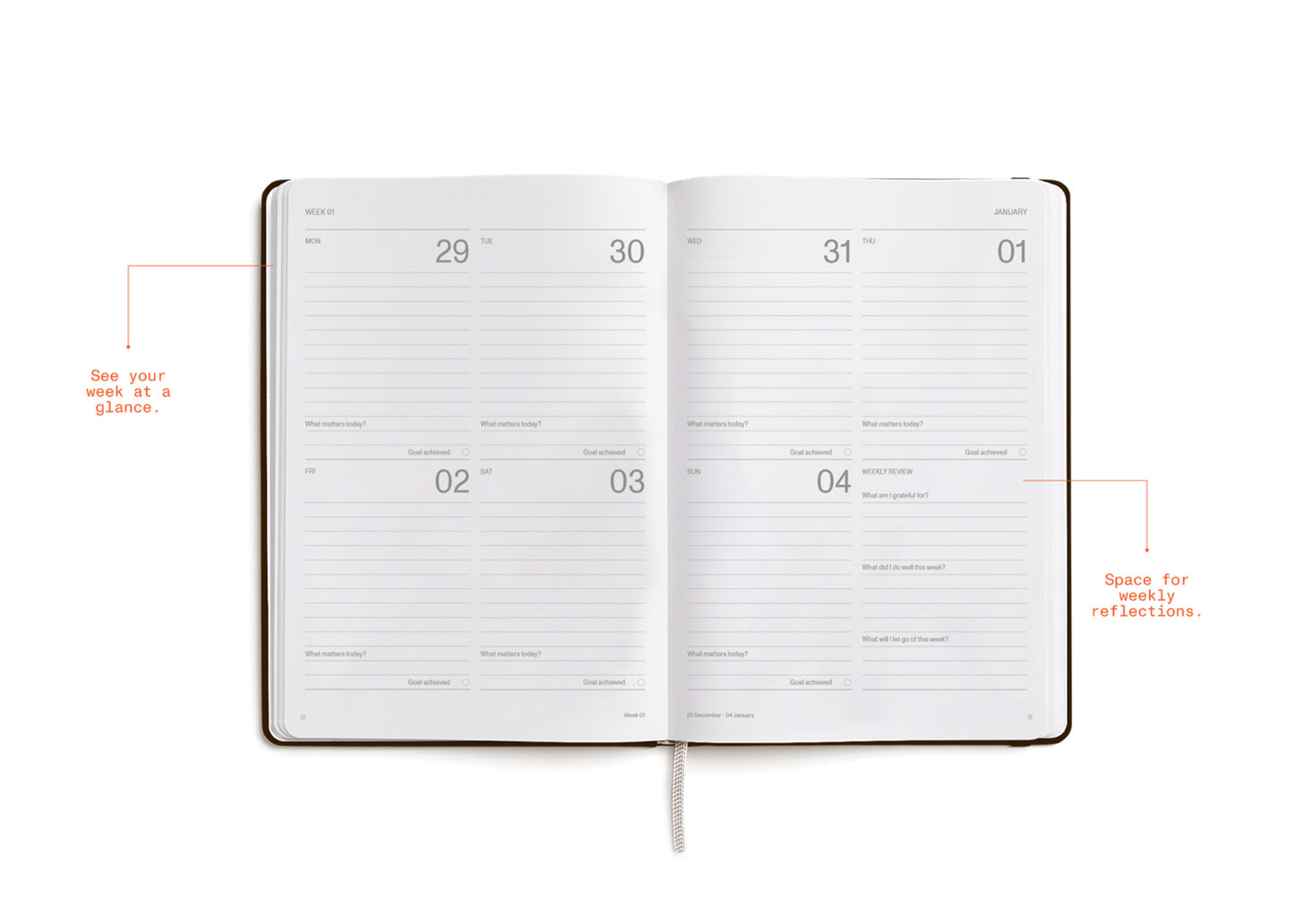 
                  
                    2026 Stone Weekly Planner
                  
                