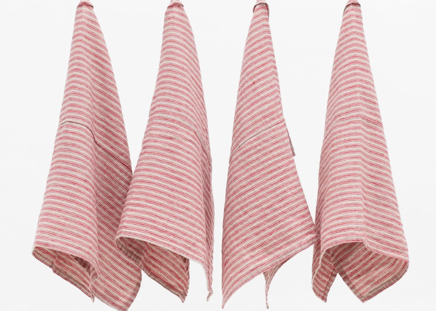 
                  
                    Linen Kitchen Towel - Red Natural Stripes
                  
                