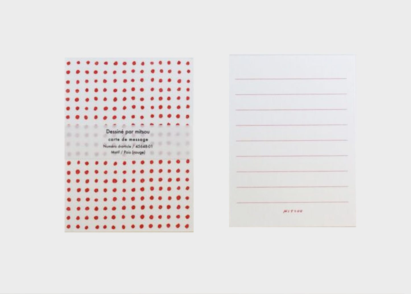 
                  
                    Mitsou Cards - 20 Set
                  
                