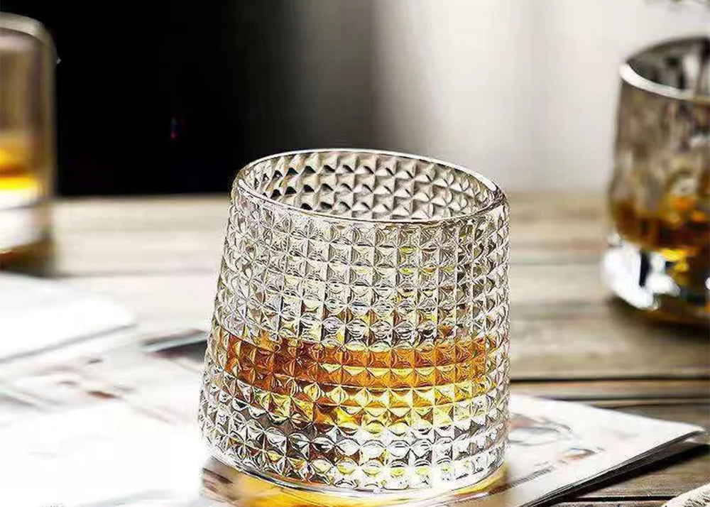 
                  
                    Rotating Glass Tumbler
                  
                