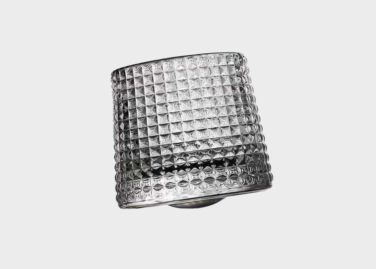 Rotating Glass Tumbler