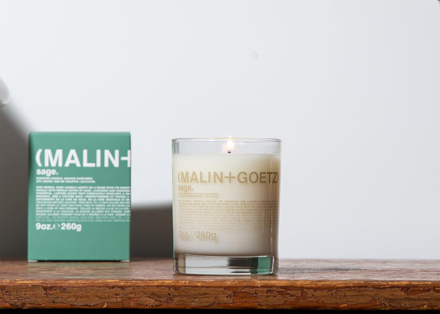 
                  
                    Malin+Goetz Candle - Sage
                  
                