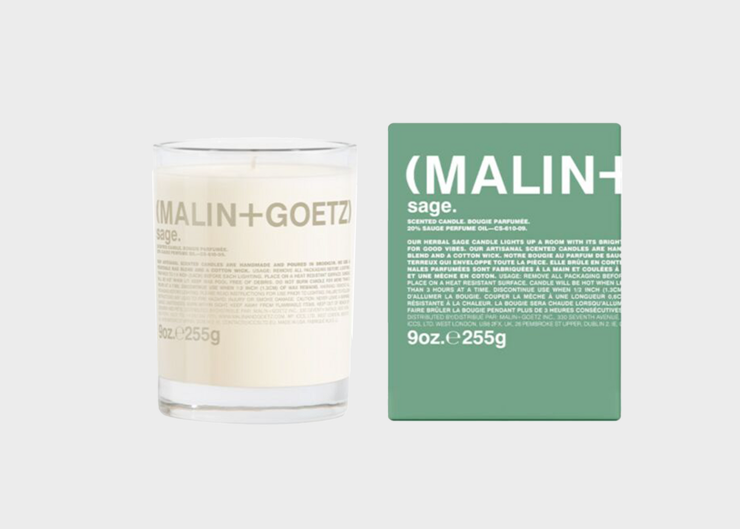 Malin+Goetz Candle - Sage – Woodland Mod Malin+Goetz Candle - Sage – Woodland Mod