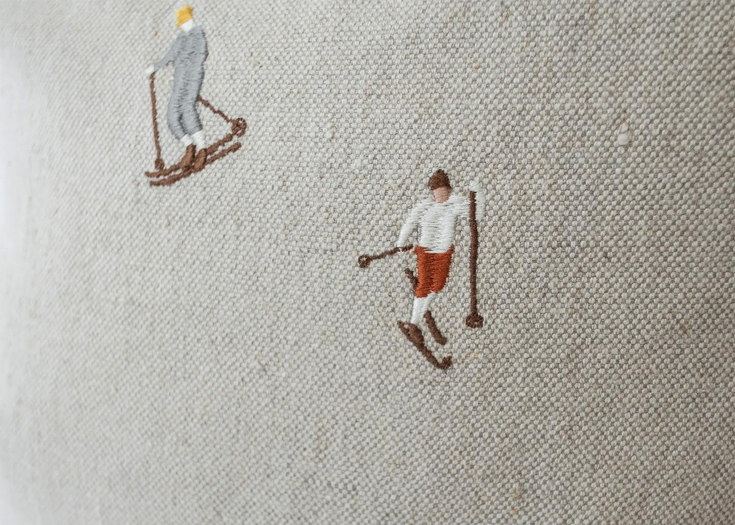 
                  
                    Skier Cushion Cover Fine Little Days
                  
                
