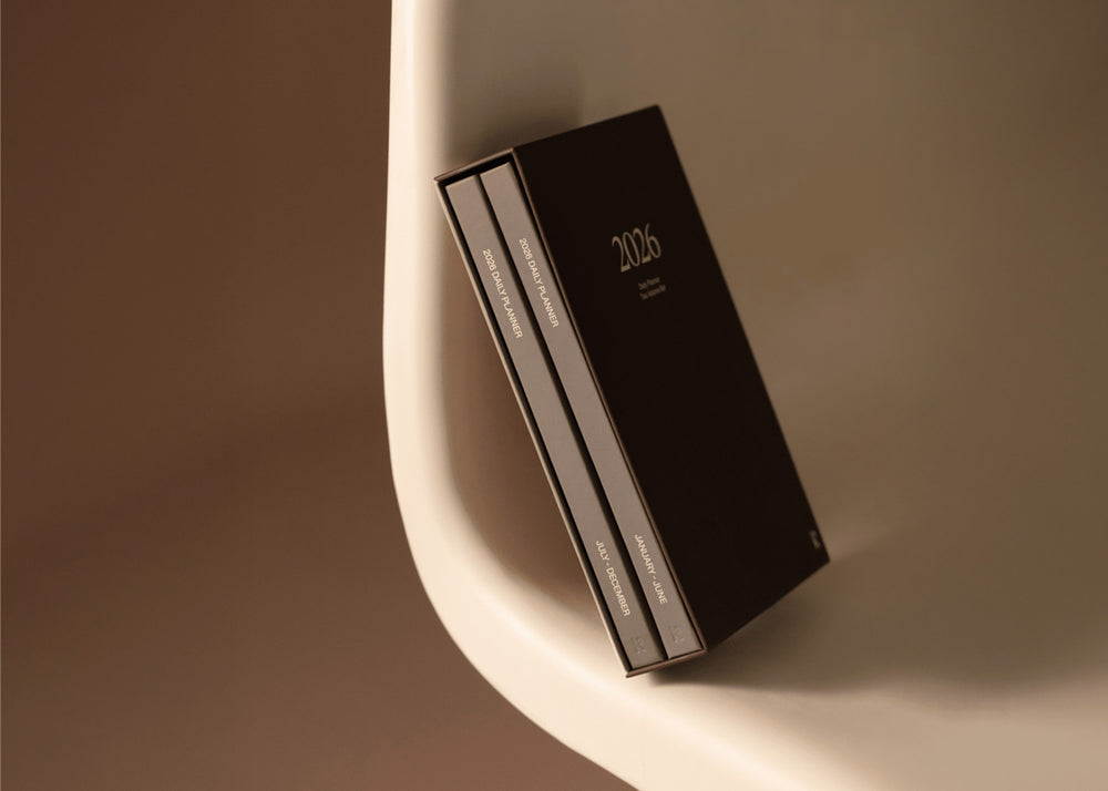 
                  
                    2026 Stone Daily Planner Set
                  
                