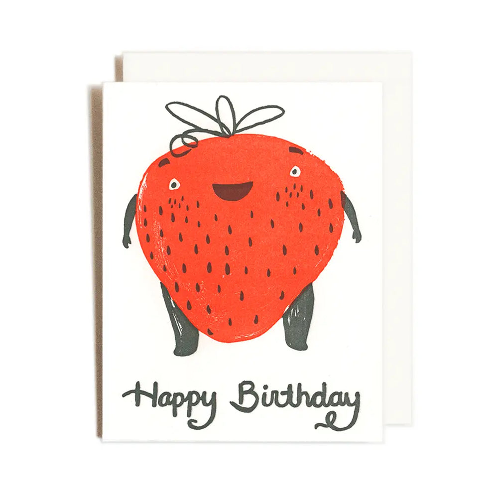 Card- Happy Birthday Strawberry