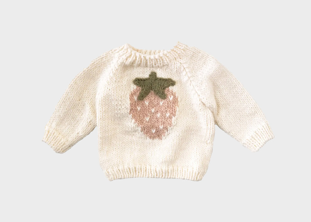 Strawberry Pullover Sweater