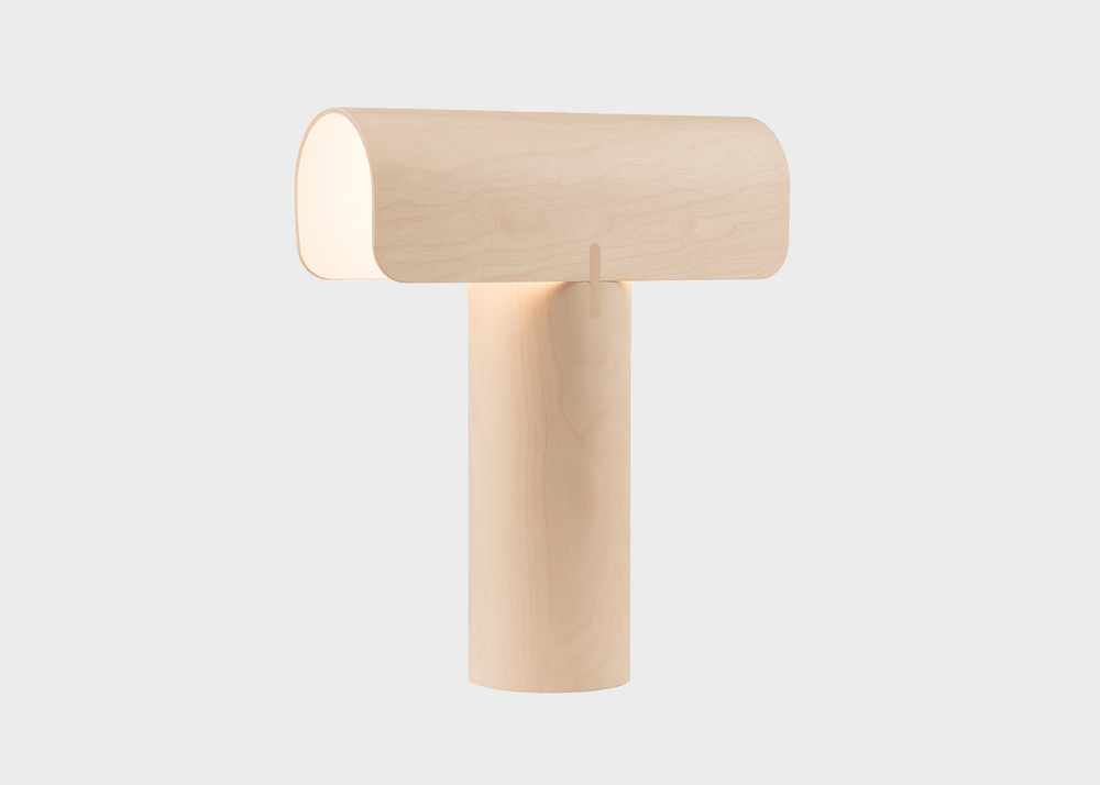 Teelo 8020 Table Lamp - Birch