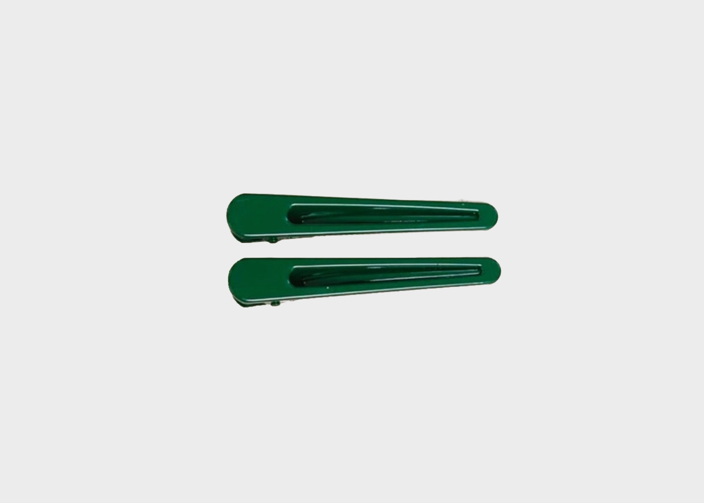 
                  
                    Nat and Noor Triangle hair clip in forest
                  
                