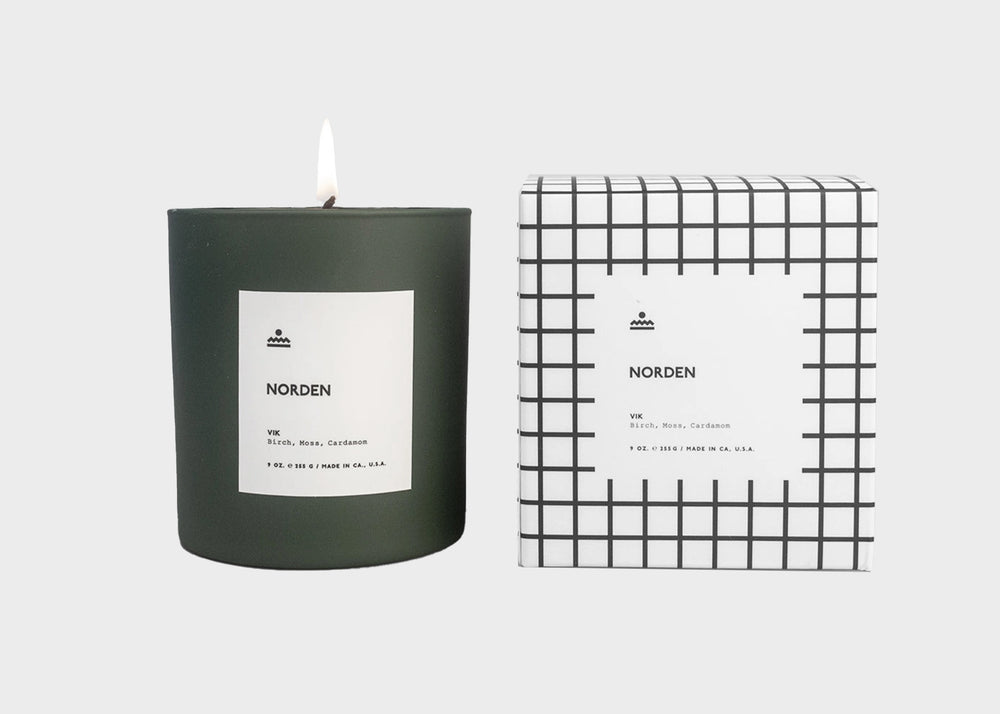 Norden Glass Candle