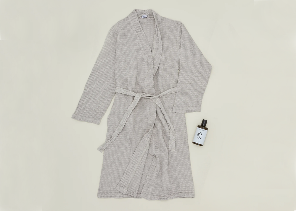 
                  
                    Waffle Bathrobe Grey
                  
                