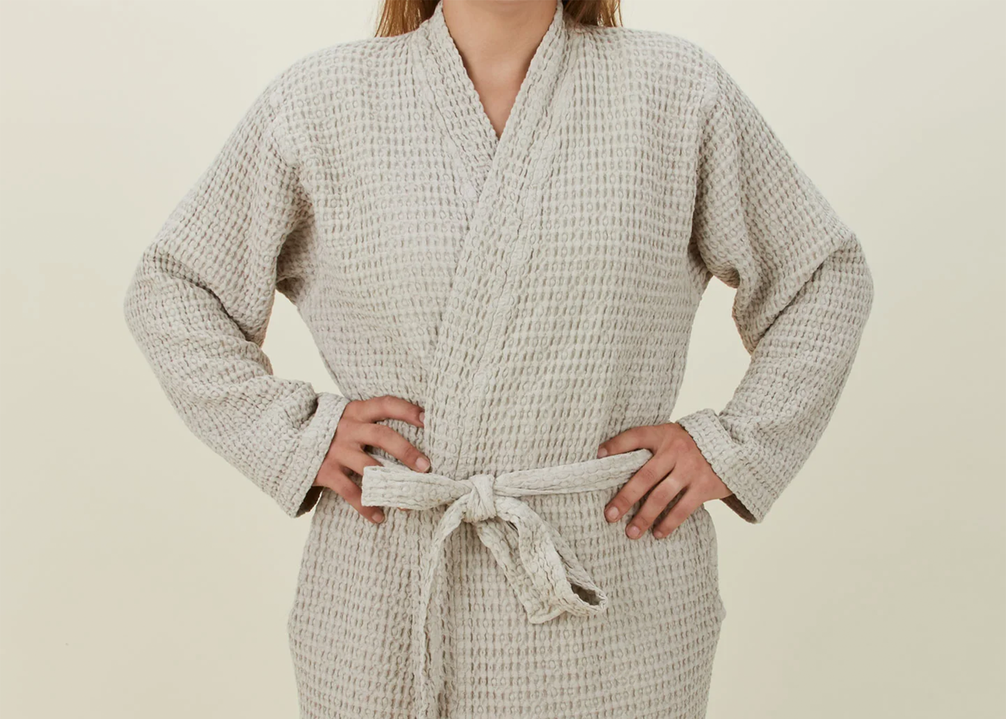 
                  
                    Waffle Bathrobe Grey
                  
                