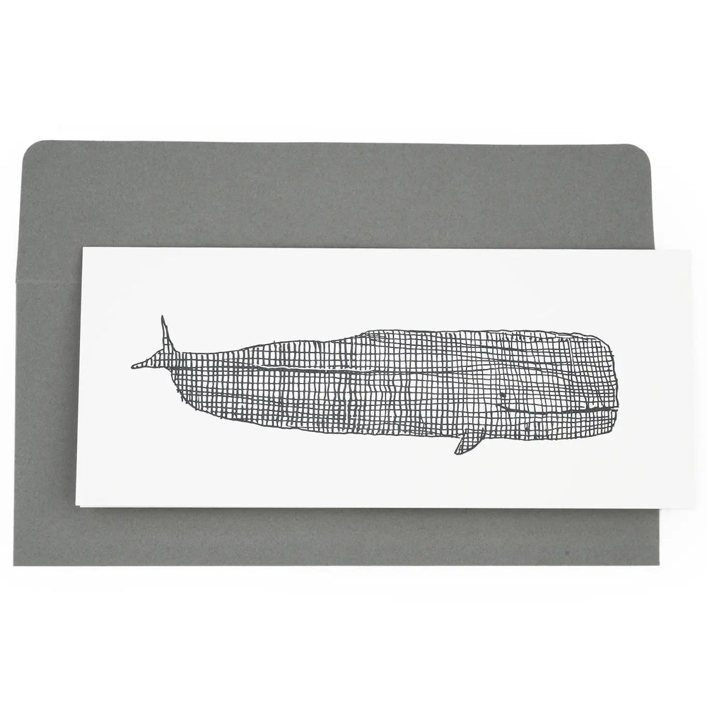 Card- Whale