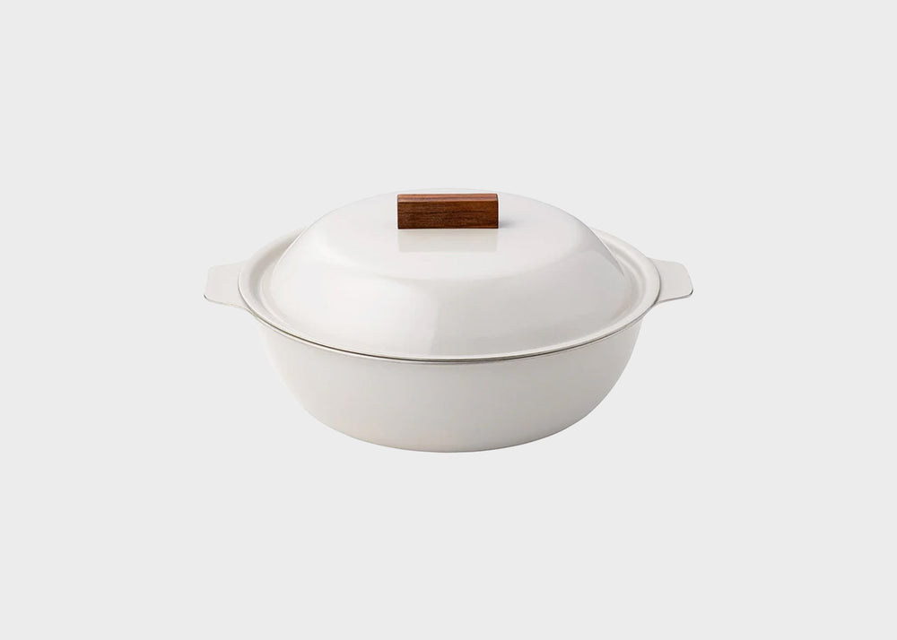 KAKOMI IH Enamel Pot 1L with Steam Plate