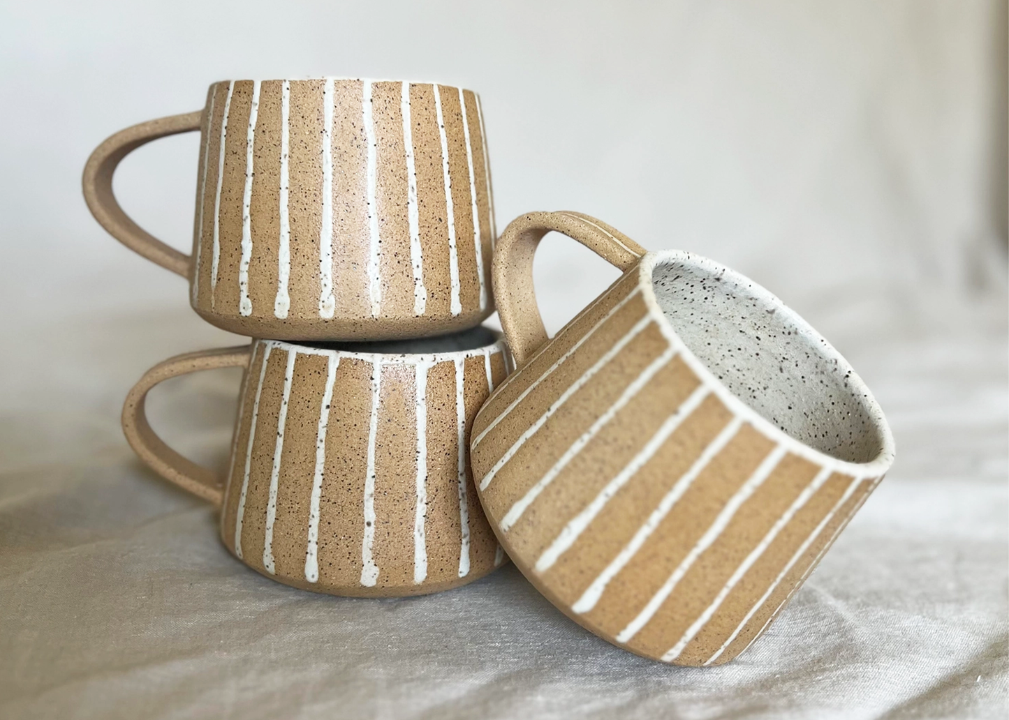 
                  
                    Cream Line Mug
                  
                