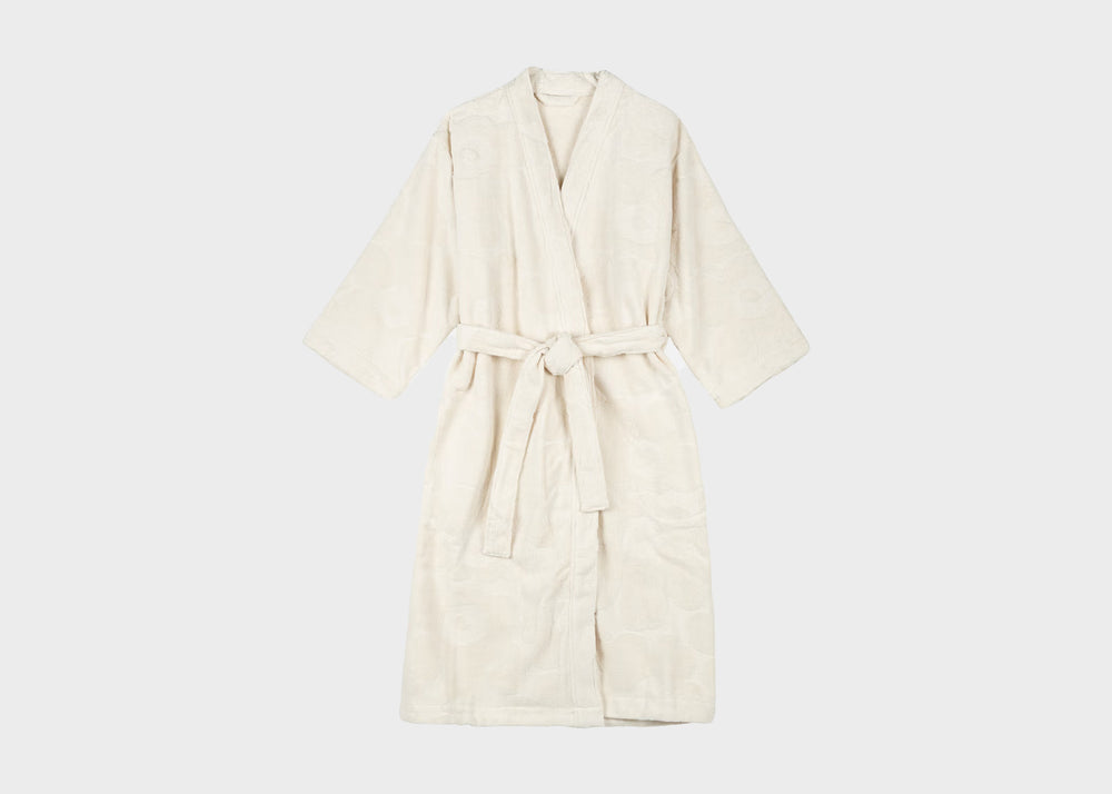 Marimekko Unikko Cotton Terry Bathrobe
