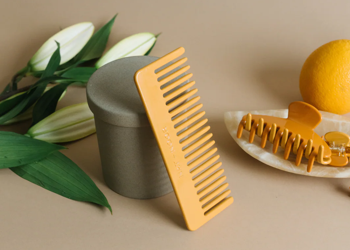 
                  
                    Wide Tooth Comb
                  
                