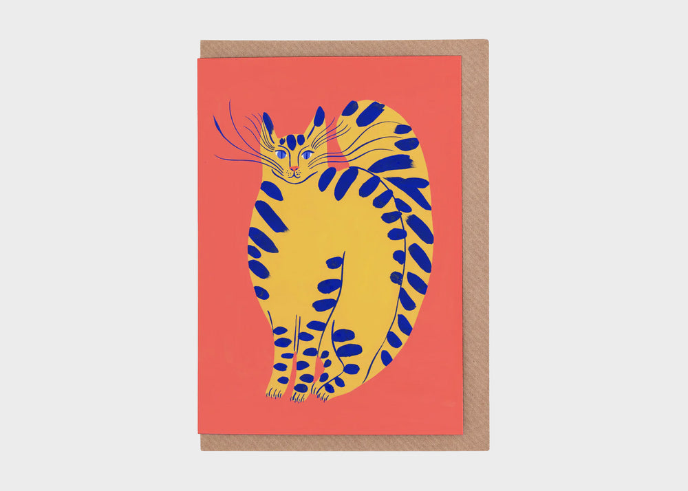 Card - Yellow Kitten
