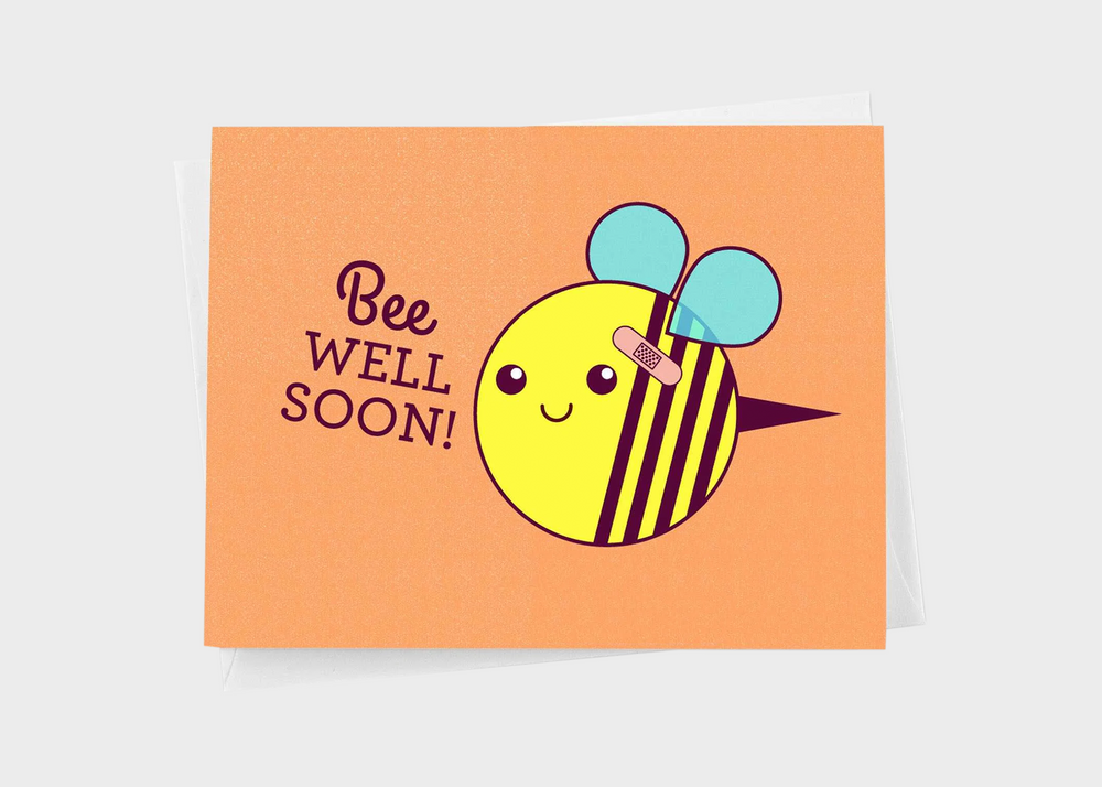 Card - Bee Well Soon!